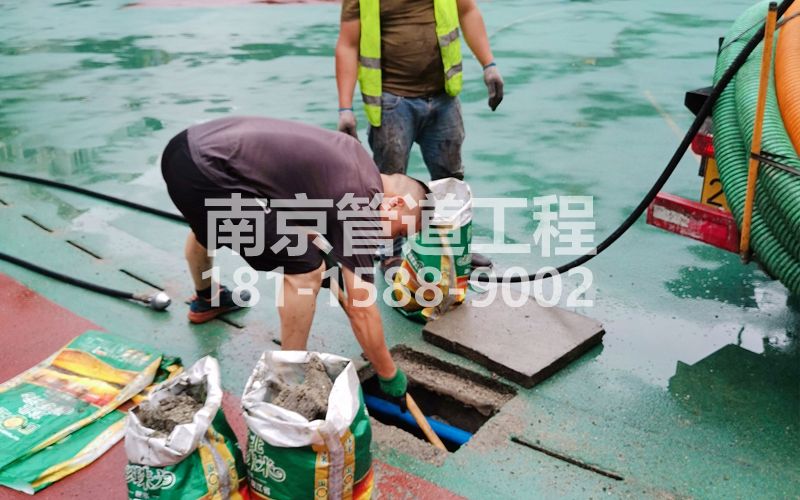 218东山管道清淤